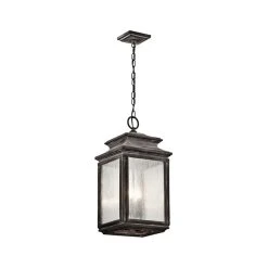 Cheapest 🤩 Kichler Outdoor Pendant 4-Light, Weathered Zinc 🎁