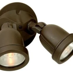 Cheapest ✨ Craftmade Lighting Two Light Halogen Flood Lamp, Bronze Finish ❤️