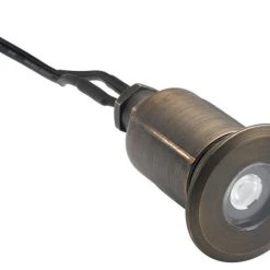 Cheap 💯 Kichler 15490 1 Light 3"W Landscape Accent Light - Centennial Brass 🎁