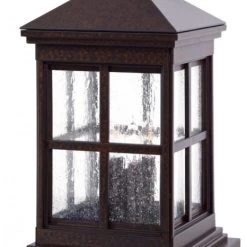 Flash Sale ⌛ Minka Aire Berkeley Pier Mount, 4-Light, Rust, 18.75"H (8567-51 P3VZ) 😍