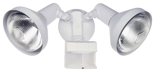 Promo π Heathco 120 Watt DualBrite 2-Level Motion Flood Light, White βοΈ