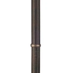 Wholesale 🌟 Patio Living Concepts Bahama Weave 60" Floor Lamp With 3" Dark Mahogany Wicker Body, Bronze Base 🤩
