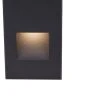 Deals ???? WAC Lighting LED Vertical Scoop Step-Light Black ????