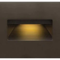 Brand new 🛒 Hinkley 58508BZ Luna Step Light 120v Horizontal In Bronze 🥰