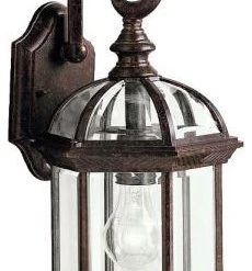 Flash Sale 🎉 Kichler Lighting 9735TZ New Street, One Light Outdoor Wall Bracket, Bronze 👍