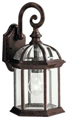 Flash Sale π Kichler Lighting 9735TZ New Street, One Light Outdoor Wall Bracket, Bronze π