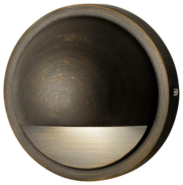 Coupon π Kichler 1576430 1 Light 4"W Integrated LED Round Landscape - Centennial Brass βοΈ