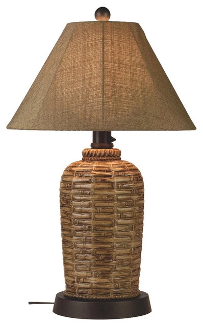 Coupon π― Patio Living Concepts South Pacific Outdoor Table Lamp With Sesame Sunbrella Shade βοΈ