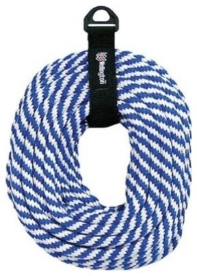 Coupon βοΈ Wellington Cordage, LLC Wellington 44165 Waterproof Derby Rope, 0.38" X 50', Blue And White π₯