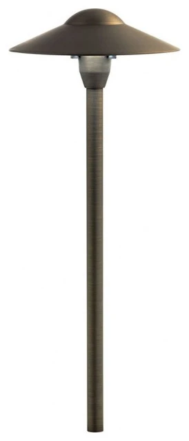 Best Sale π Kichler Lighting 15310CBR One Light Domed Path Light β