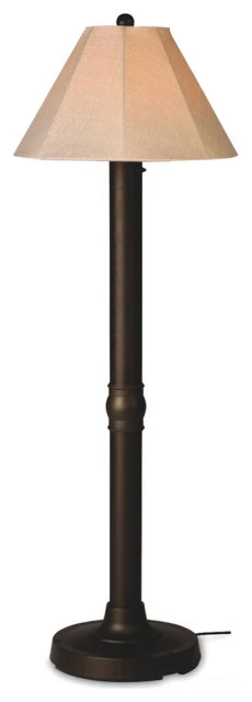 Best Sale β Patio Living Concepts Seaside 60 Inch Floor Lamp W/ 3 Inch Bronze Body & Antique π